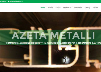 Azeta Metalli sas - Homepage